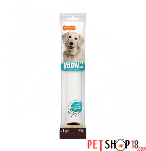 Gnawlers Dog Treats Yaowo Wrapped Roll 9 Inch 90 Gm